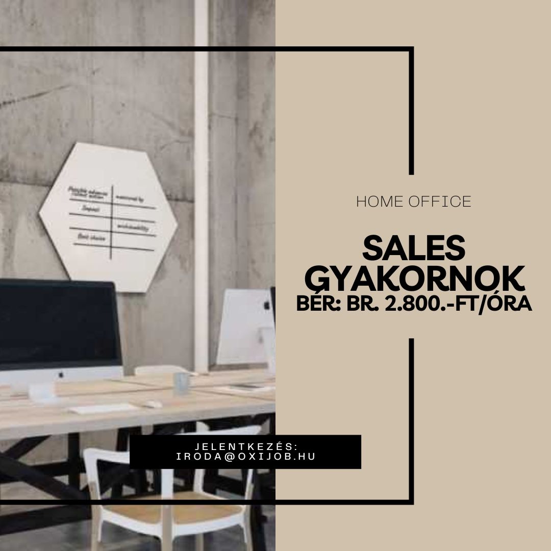Sales gyakornok-Home office